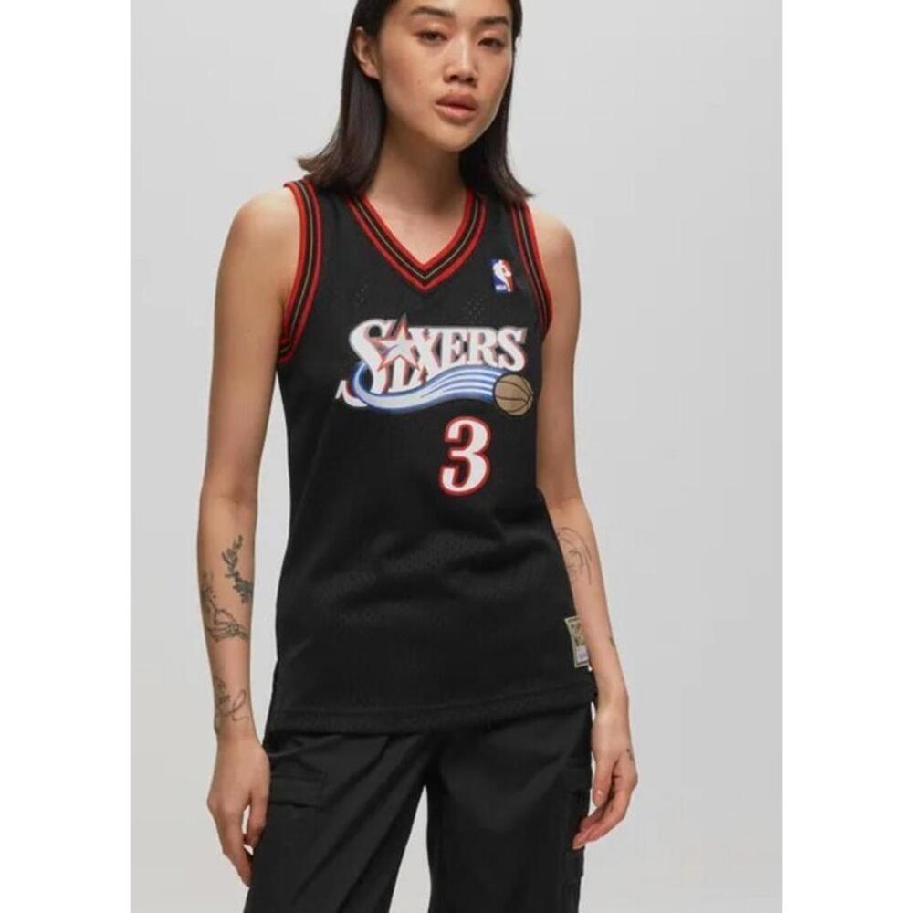 Mitchell & Ness Allen Iverson Philadelphia Sixers Jersey NBA Swingman AI #C